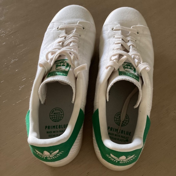 Stan Smith Adidas PrimeBlue Canvas Shoes - Picture 4 of 13